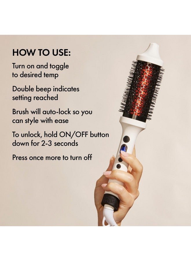 بوندي بوست فرشاة ترتد بالأشعة تحت الحمراء فرشاة مستديرة حرارية ساخنة - Image 3