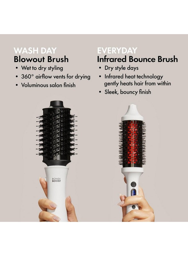 بوندي بوست فرشاة ترتد بالأشعة تحت الحمراء فرشاة مستديرة حرارية ساخنة - Image 2