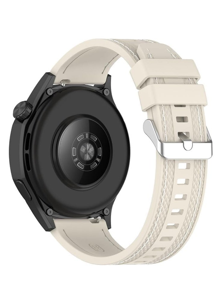 22mm Silicone Strap For Watch GT5 46mm | GT5 Pro | GT4 46mm | GT3 46mm | GT2 46mm | GT2 Pro | Watch Buds | Watch 3 Pro | Ultimate | GT3 Pro Smooth Flexible and Durable Strap - Image 2