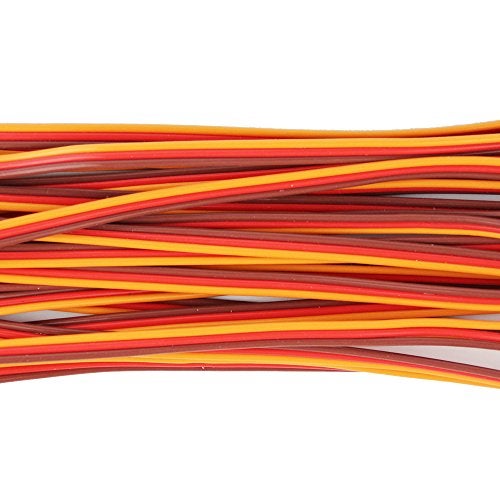 OliYin 20pcs 5.90inch 22awg 60 Cores Male to Male Lead Plug Servo Extension Wire Cable Line for RC Model Aircraft Stranded Futaba JR - Image 5