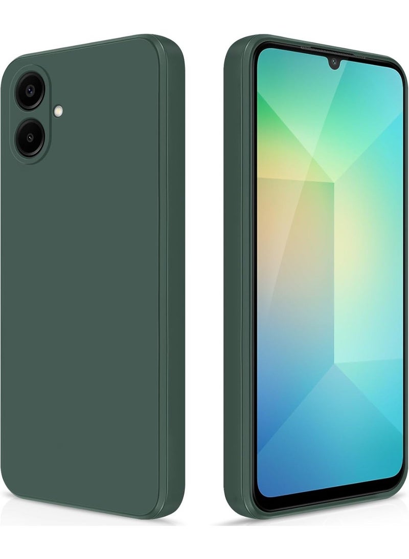 ACLIX Premium Liquid Silicone Case for Samsung Galaxy A07 Slim Fit, Soft Touch with Microfiber Lining & Enhanced Camera Protection - Durable & Anti-Fingerprint | Dark Green - Image 1