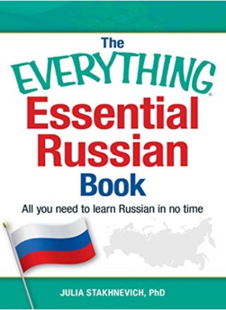 The Everything Essential Russian Book All You Need To Learn Russian In No Time by Stakhnevich, Julia, Ph.D Paperback - pzsku/Z2A87FC05C17DD8CF29C4Z/45/_/1698836772/2216a0ed-fa79-43f3-afc7-929a6876aa1c