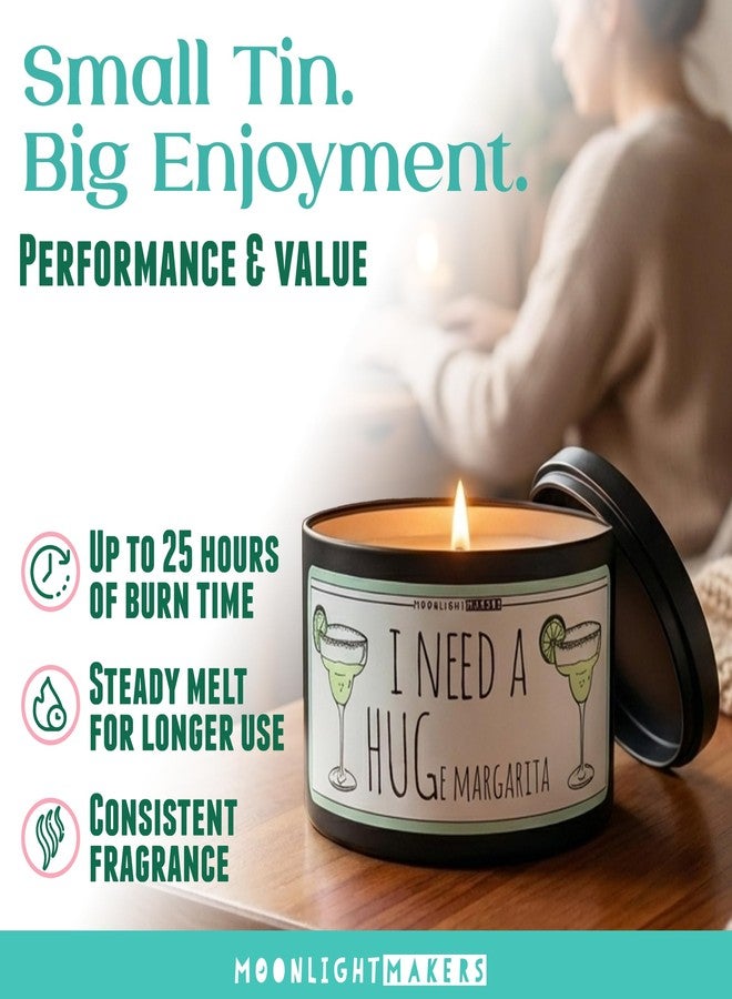 Moonlight Makers Happy Anniversary Caribbean Teakwood Scented Candle - Handmade Natural Soy Candle Wax, 25 Hour Burn Time, for Women, Unique Housewarming Gifts, Room Decor - 8oz Tin - Image 5