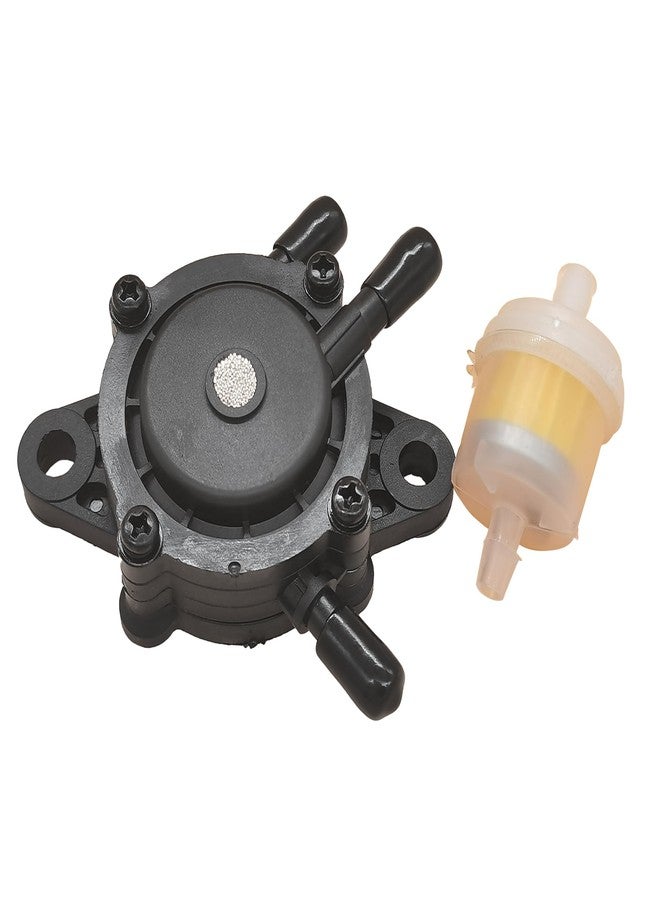 YCTMALL Vacuum Fuel Pump with Fuel Filter for Kohler 17HP-25 HP Small Engine Lawn Mower Tractor for Honda for Yamaha for John Deere - Image 1