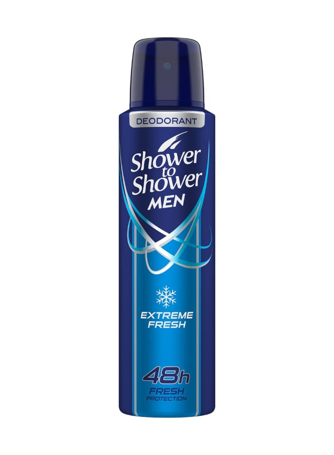 Shower To Shower Shower To Shower Men Deodorant Spray “EXTREME FRESH” 150 ml (STM53)