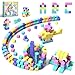 Annexfun 56 PCS Magnetic Blocks Toddler Girl ToysMagnetic Cubes Building BlocksSTEM Sensory Autism Toys for Kids Ages 3 Boys Girls Birthday Gifts Classroom Must Haves for Kids - Image 2