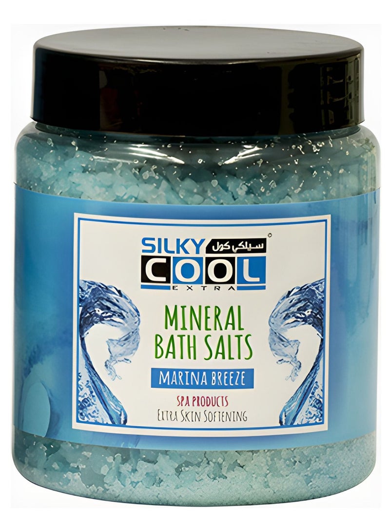 Silky Cool Extra Mineral Bath Salts Marina Breeze - Image 1