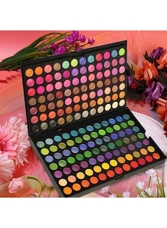 VERONNI طقم مكياج ظلال العيون 252 لون 3 طبقات عالية الصبغة غير اللامعة واللامعة طقم مكياج كامل للعيون صندوق ظلال العيون مجموعة مستحضرات التجميل النهائية - Image 2