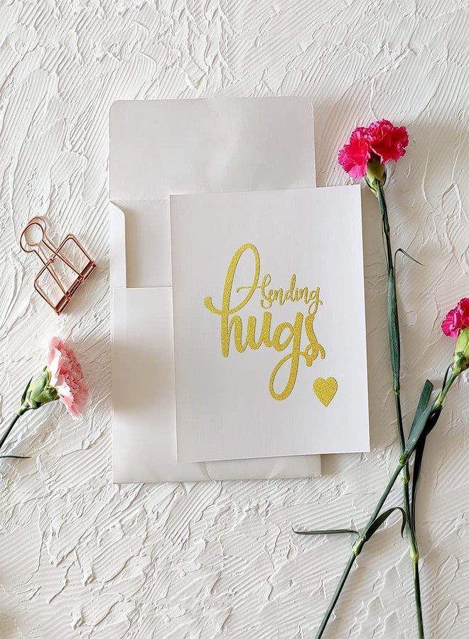 SVM CRAFT® Sending You Hugs greeting card Heartfelt Thinking Of You Greeting Card, Virtual Hug Card for Him Her