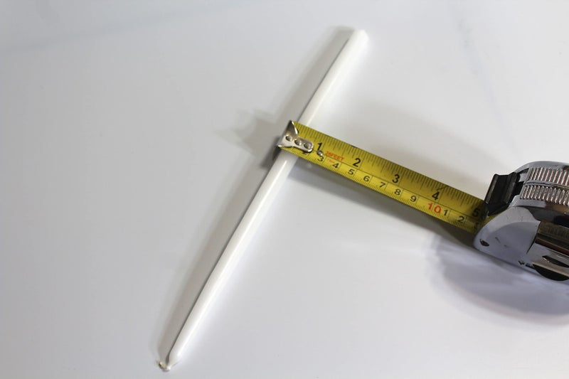 Patrician (10in Tall x 1/2'' Diameter) White Hand Dipped Skinny Taper Candles, Set of 12 - Image 2