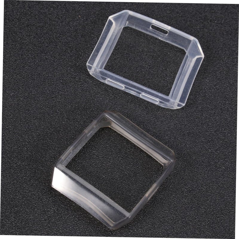 Transparent Gray Protective Case for Ionic Smart Watch Anti Fall Flexible Soft TPU Silicone Cover - Image 5