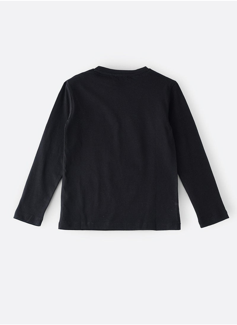 JAM Knit full slv t-shirt with print  - Image 2