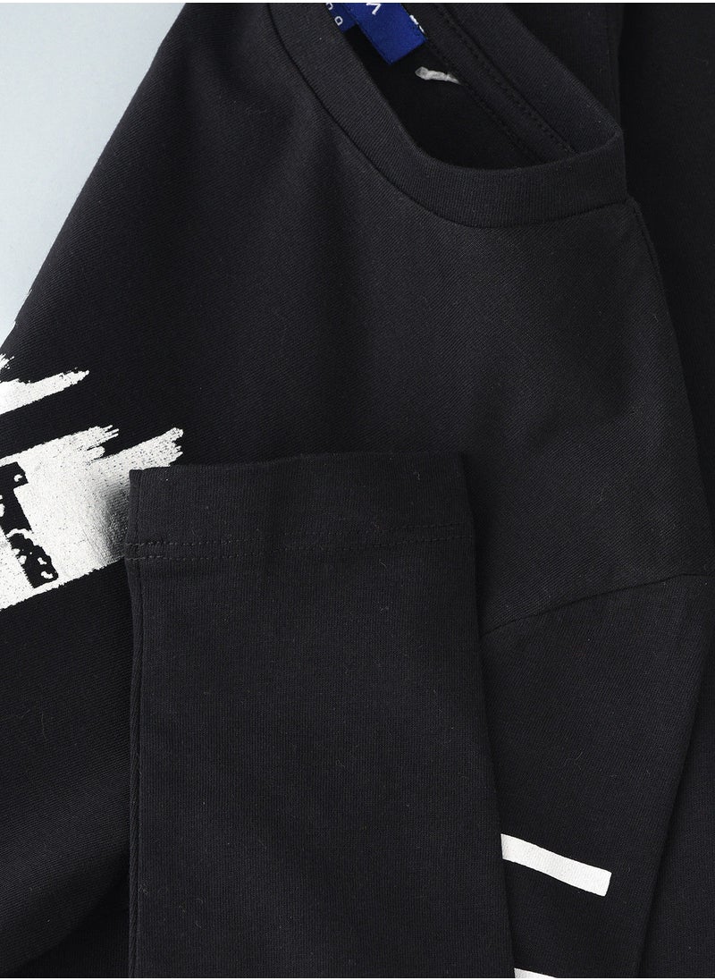 JAM Knit full slv t-shirt with print  - Image 4