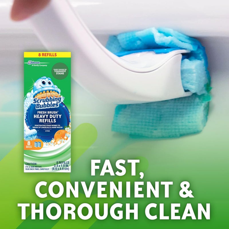 Scrubbing Bubbles CLEANING BRUSH WITH REFILL - Image 2