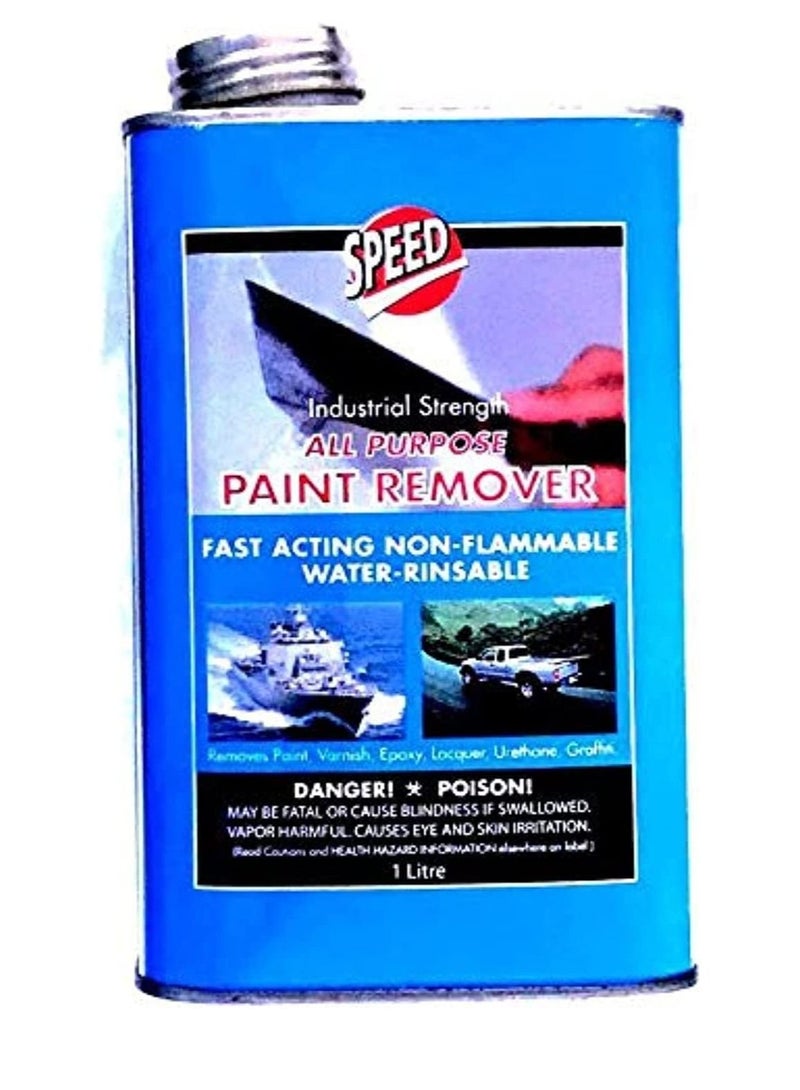 Speed All Purpose Industrial Strength Car Paint Remover 1 Litter 