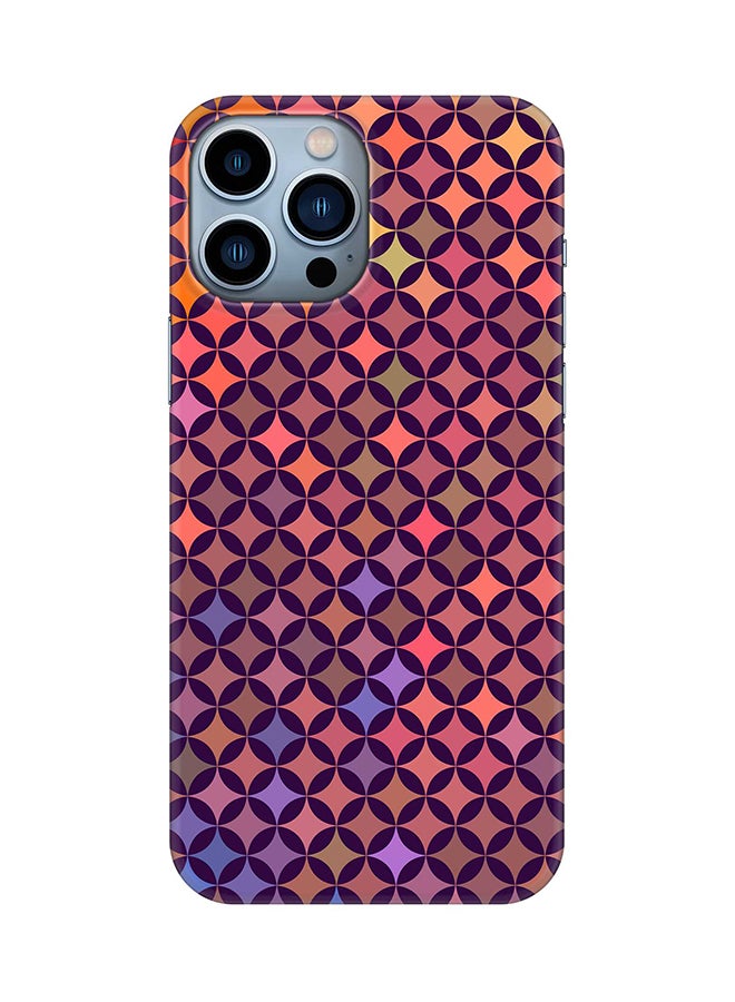 Stylizedd Case for iPhone 15 Pro Max Slim Snap Classic Series Mobile Cover Hard PC Shield Matte Finish Phone CasePrint - Wall Of Diamonds - Image 1