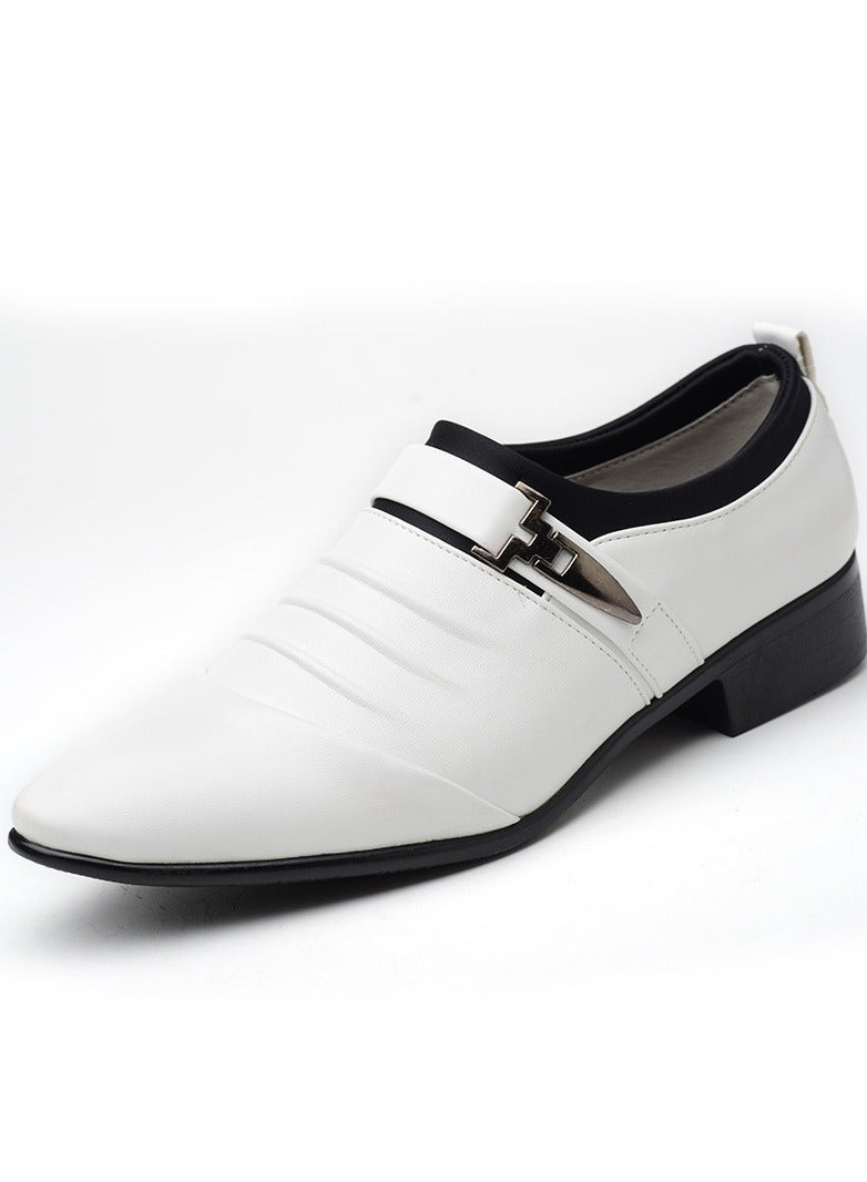 KUYING New Men's Business Leather Shoes - Image 1