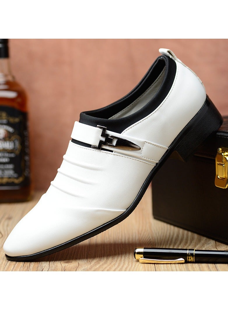 KUYING New Men's Business Leather Shoes - Image 2