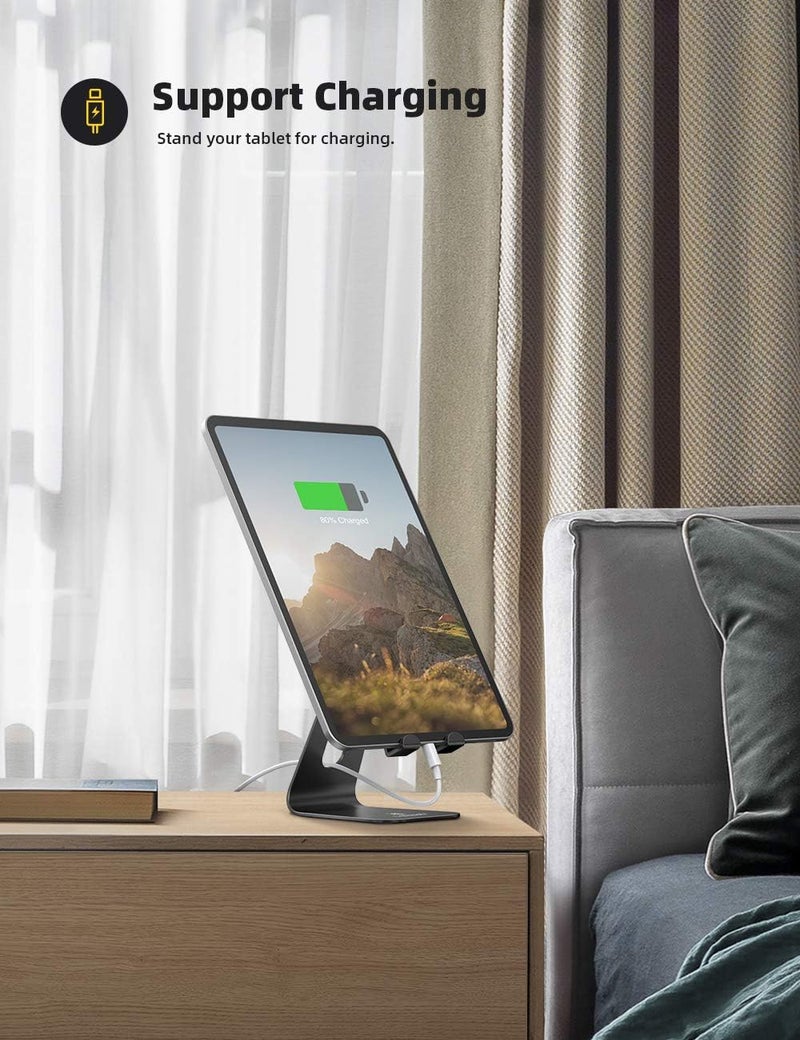 لاميكول حامل حلقة الهاتف الخلوي - حامل Lamicall للهاتف، قبضة معدنية مصقولة قابلة للدوران 360 درجة، متوافق مع آيفون 16 15 14 13 12 برو ماكس، وجميع هواتف أندرويد الذكية (أسود - أمريكا) - Image 4