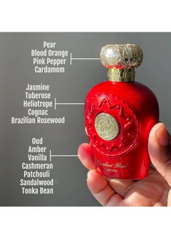 Lattafa Opulent Red Oud Eau de Parfum for Women -100ml  - Image 5