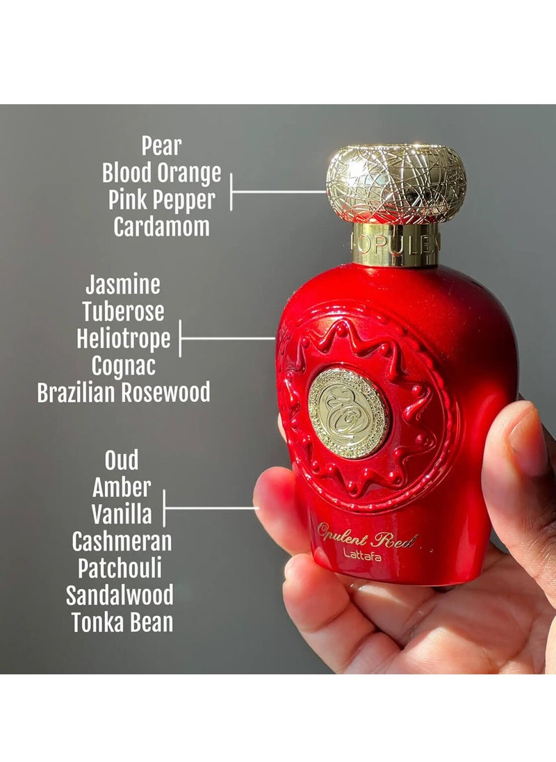 Lattafa Opulent Red Oud Eau de Parfum for Women -100ml  - Image 5