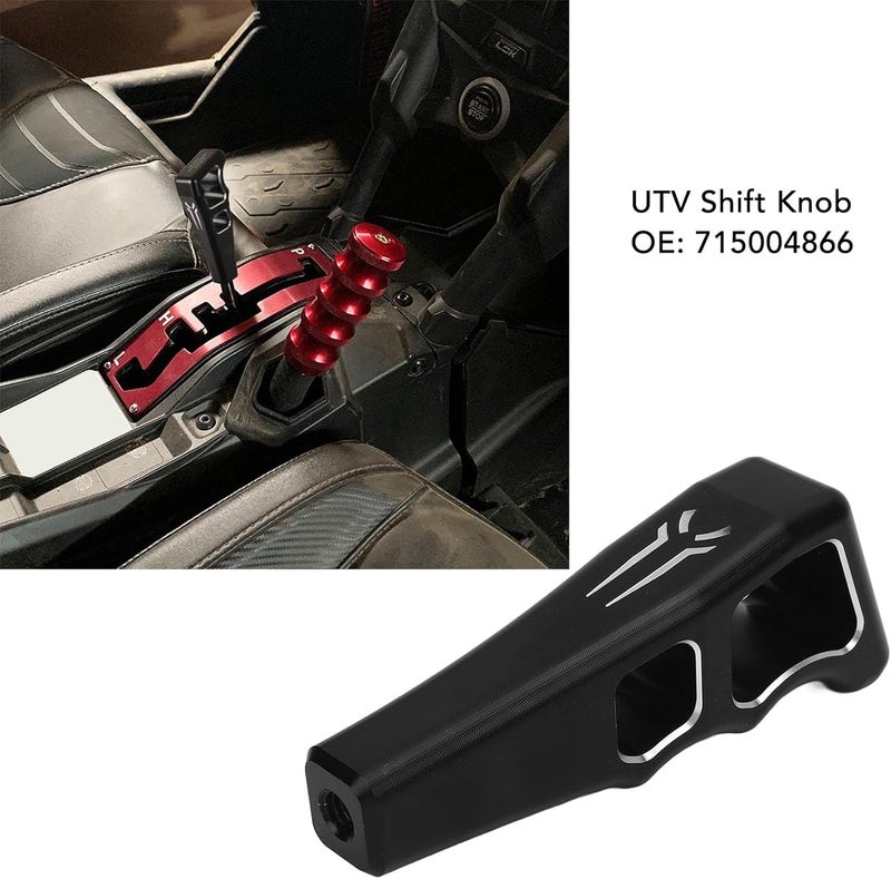 Shift Knob, UTV Gear Selector Shift Handle Knob Aluminum Grip Compatible with Can Am Maverick X3 X3 MAX 2017-2024 All - Image 2