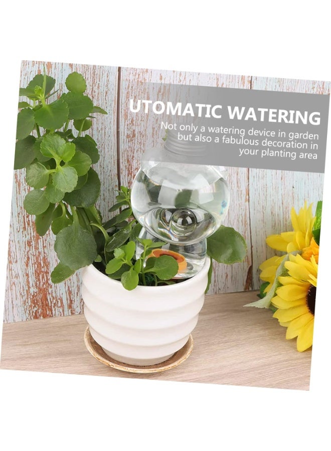 PTTIMFFM 3 PCS Self Watering Globes for Plants, 400ml Automatic Plant Watering Stakes, Cute Bear Shape Watering Bulbs for Potted Plants - Image 2
