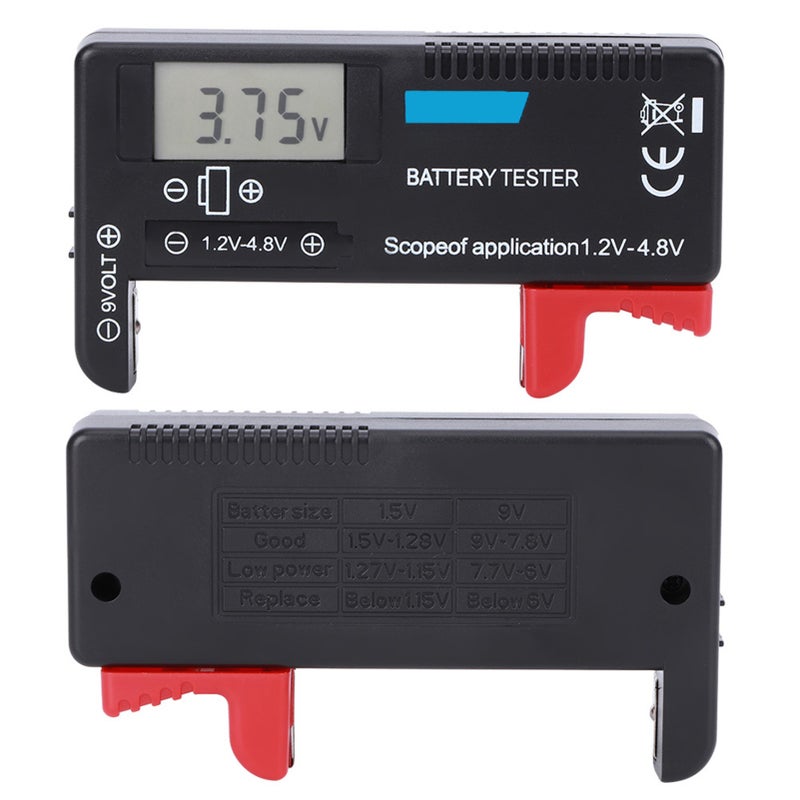 مختبر بطاريات رقمي بشاشة LCD BT‑168PRO – مراجع بطاريات 1.2 فولت إلى 4.8 فولت للبطاريات الصغيرة والبطاريات الزرية - Image 5