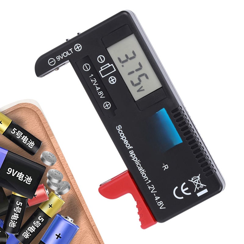 مختبر بطاريات رقمي بشاشة LCD BT‑168PRO – مراجع بطاريات 1.2 فولت إلى 4.8 فولت للبطاريات الصغيرة والبطاريات الزرية - Image 4