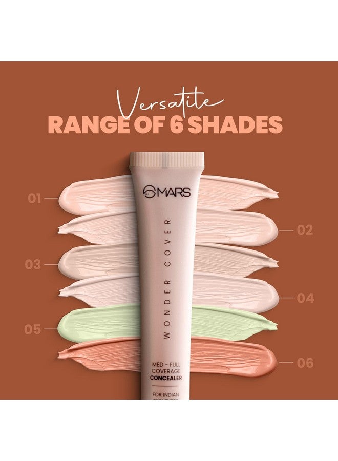Mars Wonder Cover Liquid Concealer Creaseproof & Easy To Blend Concealer For Face Makeup (12Ml)Shade04 - Image 4