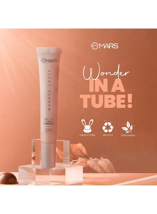 Mars Wonder Cover Liquid Concealer Creaseproof & Easy To Blend Concealer For Face Makeup (12Ml)Shade04 - Image 3