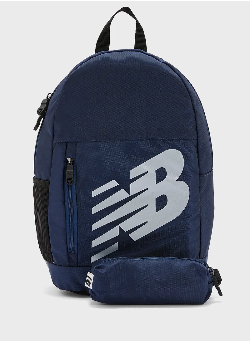 نيو بالانس Logo Backpack + Pencil Case