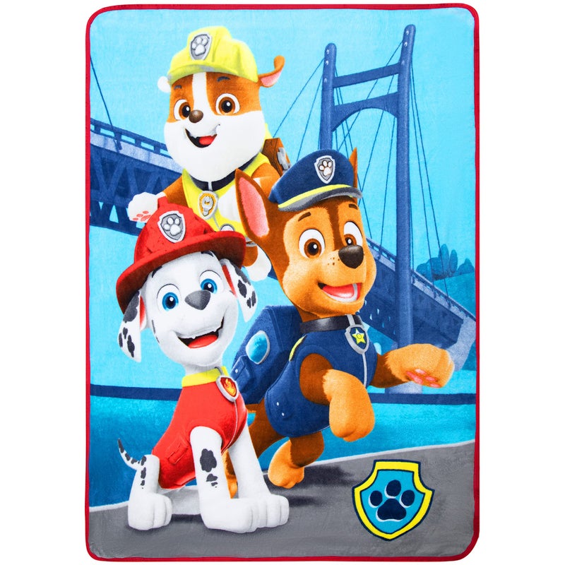 Franco Kids Bedding Super Soft Micro Raschel Throw  46 in x 60 in  Paw Patrol - Image 5