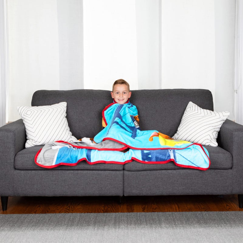 Franco Kids Bedding Super Soft Micro Raschel Throw  46 in x 60 in  Paw Patrol - Image 2