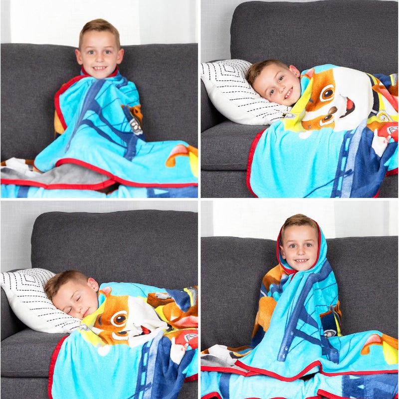 Franco Kids Bedding Super Soft Micro Raschel Throw  46 in x 60 in  Paw Patrol - Image 4
