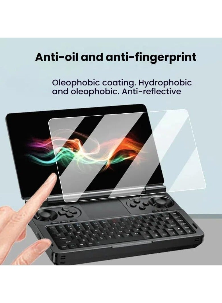 عام **طقم مزدوج لشاشة GPD Win Mini (2025) 7 بوصة - حماية شاشة عالية الوضوح مقاومة للخدوش للتابلت الإلكتروني** - Image 3