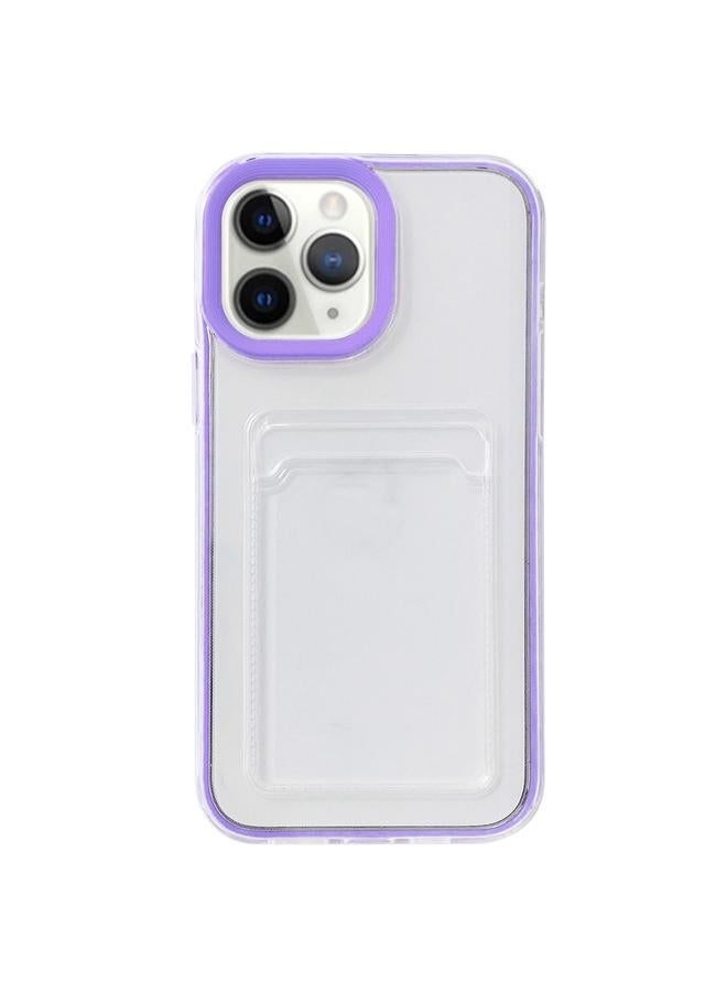 Zaboon Case For iPhone 11 Pro Full-coverage 360 Clear PC + TPU Shockproof Protective Case with Card Slot - Image 1