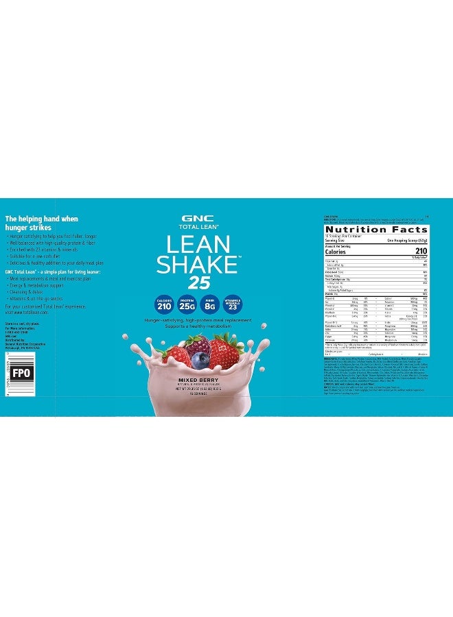 GNC Total Lean Lean Shake 25 - Image 3