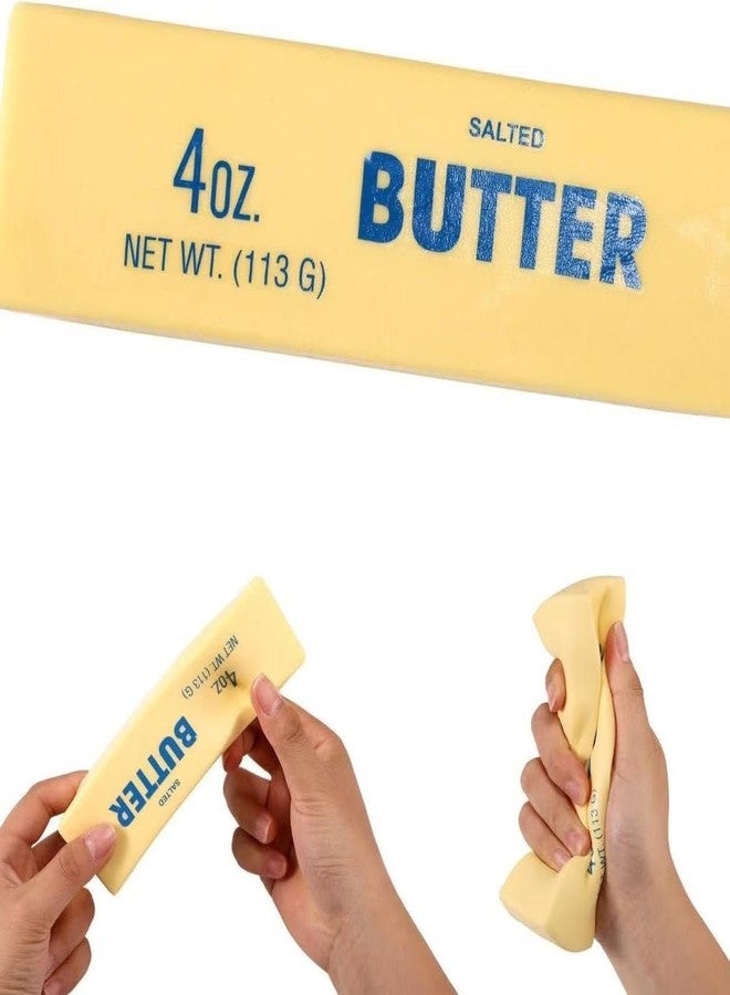 Orandan 2 Pack Slow Rising Squishy Butter Stick, Slow Rising Squeeze Stress Relief Squishies for Office & Desk Use, Food Fidget Toy for Office School - Image 5