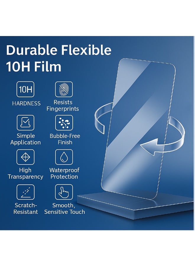 SARAOONT 2 Pack Redmi 13C 5G Screen Protector Flexible 10H Protective Film  - Image 3