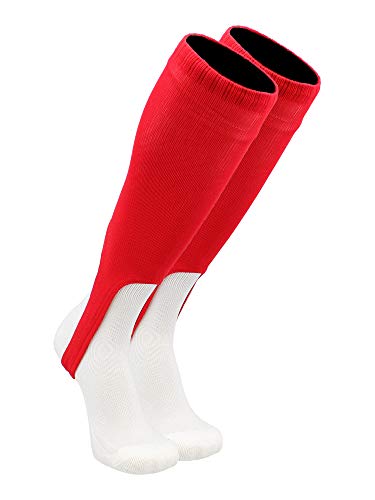TCK 9 Inch Solid Baseball Stirrups (Scarlet, Large) - Image 5