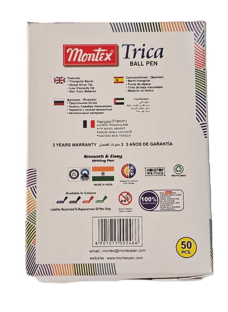 montex قلم حبر جاف من مونتكس تريكا - Image 2