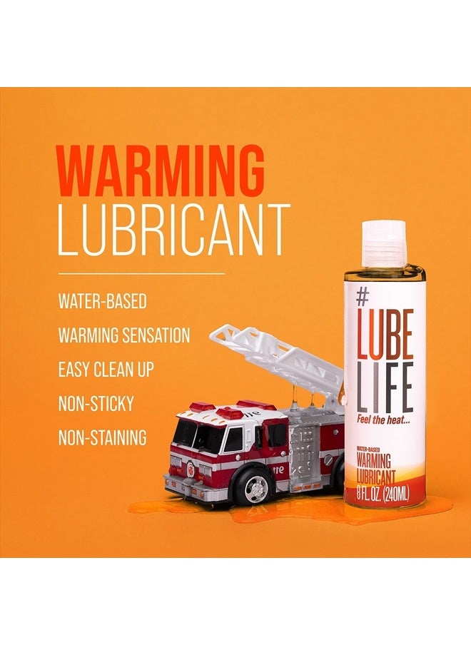 #LUBELIFE Water-Based Warming Lubricant, Warm Invigorating Heating Sensation, Lube for Men, Women and Couples, 8 Fl Oz  - Image 3