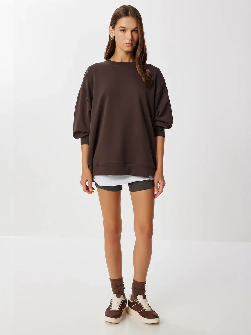 Lovely Istanbul ISTANBUL Oversized Crew Neck Sweatshirt