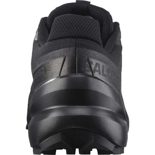 Salomon Mens Speedcross 6 BlackBlackPhantom 9 Medium - Image 3