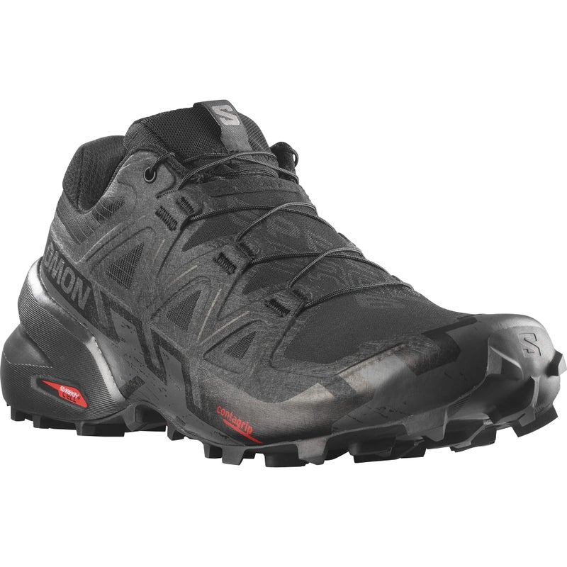 Salomon Mens Speedcross 6 BlackBlackPhantom 9 Medium - Image 2