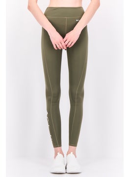 Columbia Women Sportswear Fit Training Tights, Olive  - Image 1