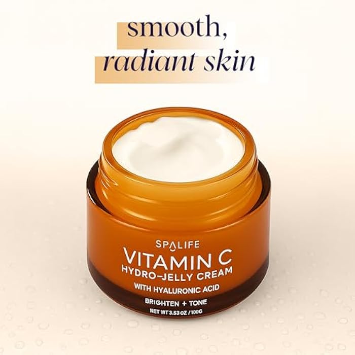 SpaLife Beauty Vitamin C Hydro - Jelly Moisturizing Face Cream With Hyaluronic Acid - Image 2
