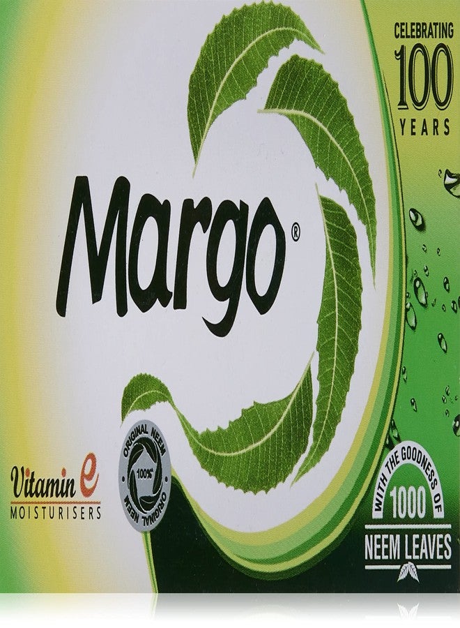 Margo صابون مارجو الأصلي من النيم مضاد للبكتيريا بزيت النيم وفيتامين E عبوة 10 (100 جرام × 10) - Image 1