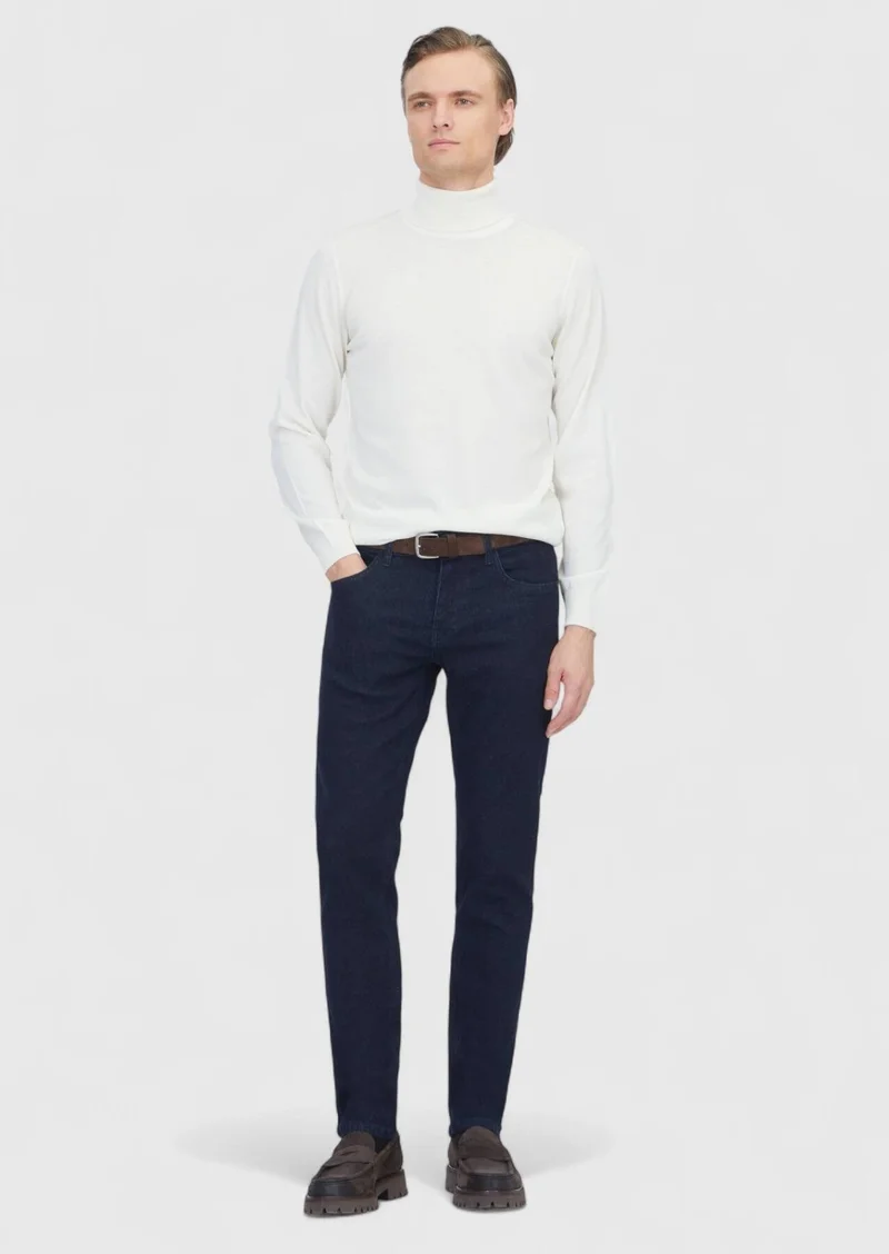 RAMSEY Ecru Knitwear Sweatshirt